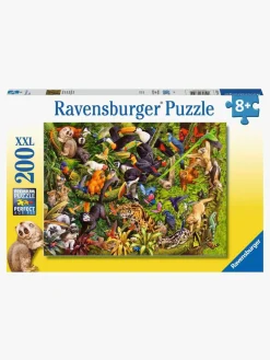 Spil & Puslespil-Ravensburger Puslespil Tropical Rainforest XXL 200 Brikker