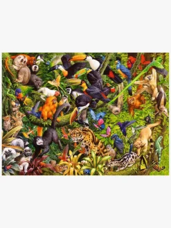 Spil & Puslespil-Ravensburger Puslespil Tropical Rainforest XXL 200 Brikker