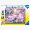 Spil & Puslespil-Ravensburger Puslespil Unicorn Pagasai, 100 Brikker