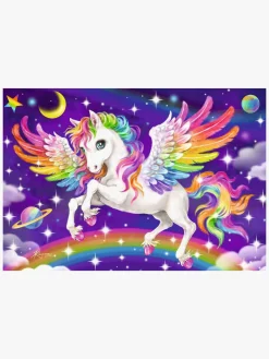 Spil & Puslespil-Ravensburger Puslespil Unicorn & Pegasus 2x24 Brikker