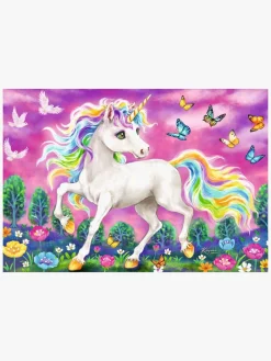 Spil & Puslespil-Ravensburger Puslespil Unicorn & Pegasus 2x24 Brikker