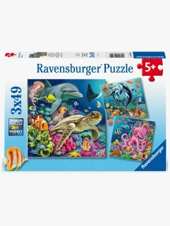 Spil & Puslespil-Ravensburger Puslespil Under Water 3x49 Brikker