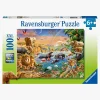 Spil & Puslespil-Ravensburger Puslespil Vandhul 100 Brikker