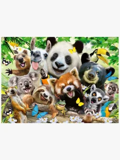 Spil & Puslespil-Ravensburger Puslespil Vilde Dyr Selfie 300 Brikker