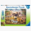 Spil & Puslespil-Ravensburger Puslespil Wildlife 100 Brikker