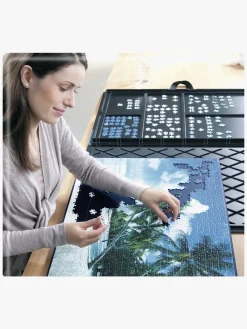 Spil & Puslespil-Ravensburger Puslespilsmåtte m. Opbevaring, 300-1000 Brikker