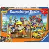Spil & Puslespil-Ravensburger Rubble & Crew Arbejdskøretøjer Puslespil 3x49 Brikker