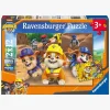 Spil & Puslespil-Ravensburger Rubble & Crew Puslespil 2x12 Brikker