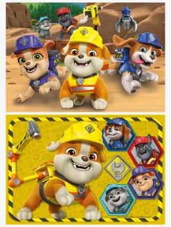 Spil & Puslespil-Ravensburger Rubble & Crew Puslespil 2x12 Brikker