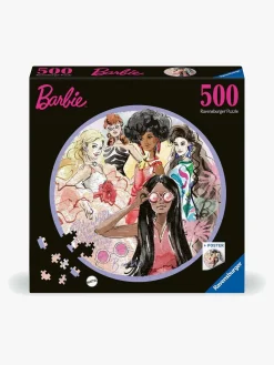 Spil & Puslespil-Ravensburger Rundt Barbie Puslespil 500 Brikker