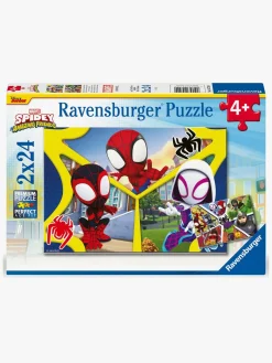 Spil & Puslespil-Ravensburger Spidey and His Amazing Friends Puslespil 2x24 Brikker