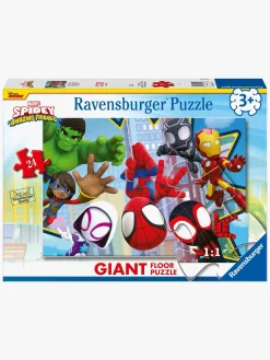 Spil & Puslespil-Ravensburger Spidey and His Amazing Friends Mega Gulvpuslespil 24 Brikker