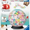 Spil & Puslespil-Ravensburger Squishmallows 3D-puslespil 72 Brikker