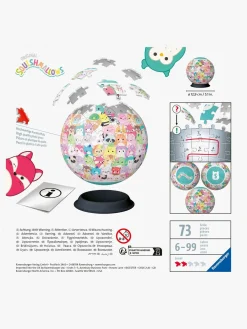 Spil & Puslespil-Ravensburger Squishmallows 3D-puslespil 72 Brikker
