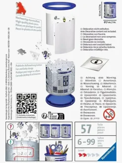 Spil & Puslespil-Ravensburger Star Wars 3D-puslespil Blyantsholder 57 Brikker