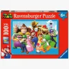 Spil & Puslespil-Ravensburger Super Mario XXL Puslespil 100 Brikker