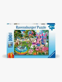 Spil & Puslespil-Ravensburger Tiara Birthday Party Puslespil 100 Brikker