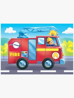 Spil & Puslespil-Ravensburger Udrykningskøretøjer Puslespil 4-i-1