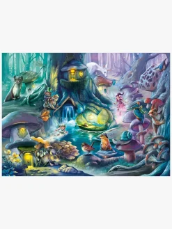 Spil & Puslespil-Ravensburger XXL Puslespil Magical Forest 150 Brikker