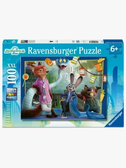 Spil & Puslespil-Ravensburger Zootopia 2 Puslespil 100 Brikker