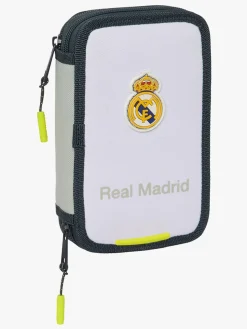 Kreativt Legetøj-RealMadrid Real Madrid Dobbelt Penalhus, Equip 25/26