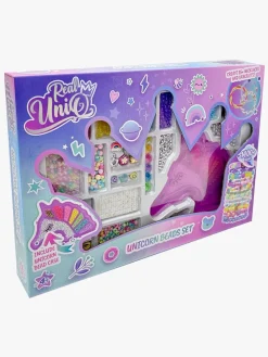 Kreativt Legetøj-RealUniQ Real UniQ Stor Perlesæt Enhjørning