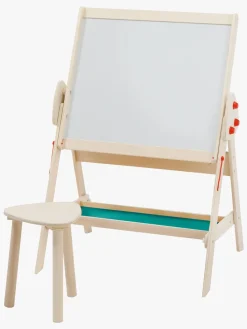 Lærerig Leg-Roba Easel 3-i-1 Tavle med Hylde & Skammel