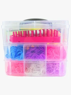 Kreativt Legetøj-Robetoy Loom Bands DIY Armbåndssæt 3.000 Dele