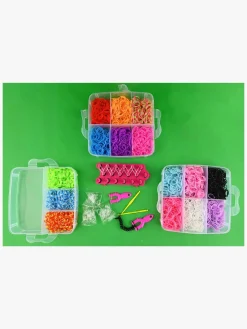 Kreativt Legetøj-Robetoy Loom Bands DIY Armbåndssæt 3.000 Dele