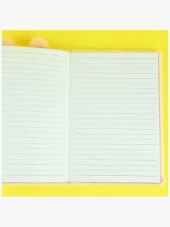 Kreativt Legetøj-Robetoy Notesbog Fluffy Bunny A5 Lyserød/Flerfarvet