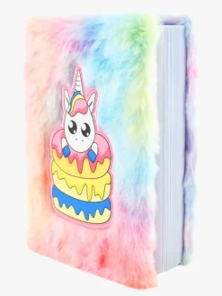 Kreativt Legetøj-Robetoy Notesbog Fluffy Unicorn A5 Flerfarvet