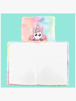 Kreativt Legetøj-Robetoy Notesbog Fluffy Unicorn A5 Flerfarvet