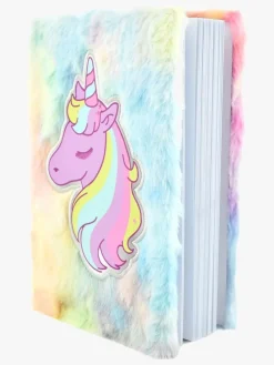Kreativt Legetøj-Robetoy Notesbog Fluffy Unicorn A5 Flerfarvet