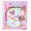 Kreativt Legetøj-Robetoy Sommerfugl Dagbogssæt med Fjerpen