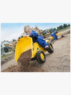 Pedal- & Gåbiler-RollyToys Rolly Toys CAT Traktor med Dumper