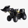 Pedal- & Gåbiler-RollyToys Rolly Toys Farmtrac Deutz Agrotron 8280 TTV Warrior Pedaltraktor, Sort