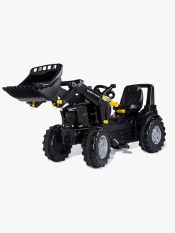 Pedal- & Gåbiler-RollyToys Rolly Toys Farmtrac Deutz Agrotron 8280 TTV Warrior Pedaltraktor, Sort