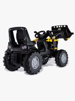 Pedal- & Gåbiler-RollyToys Rolly Toys Farmtrac Deutz Agrotron 8280 TTV Warrior Pedaltraktor, Sort