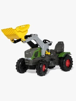 Pedal- & Gåbiler-RollyToys Rolly Toys Farmtrac Fendt 211 Vario Pedaltraktor, Sort