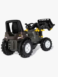 Pedal- & Gåbiler-RollyToys Rolly Toys Farmtrac VALTRA Pedaltraktor, Sort