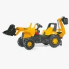 Pedal- & Gåbiler-RollyToys Rolly Toys JBC Traktor med Frontlæsser og Gravko
