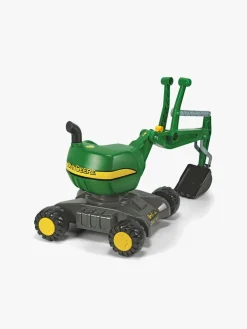 Udelegetøj-RollyToys Rolly Toys John Deere Gravemaskine, Grøn Grøn