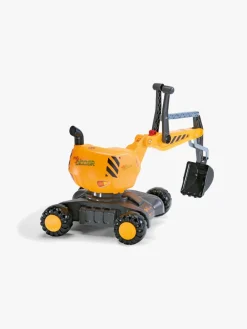 Pedal- & Gåbiler-RollyToys Rolly Toys John Deere Gravemaskine, Gul