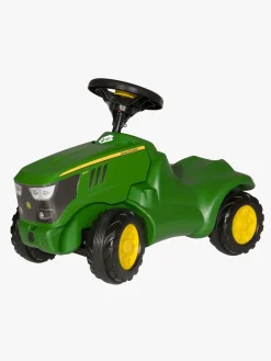 Pedal- & Gåbiler-RollyToys Rolly Toys John Deere Traktor Gåbil