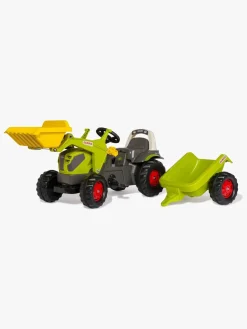 Pedal- & Gåbiler-RollyToys Rolly Toys rolly Kid CLAAS AXOS 240 Pedaltraktor, Grøn