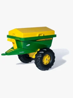 Pedal- & Gåbiler-RollyToys Rolly Toys rolly Streumax John Deere Spredervogn, Grøn