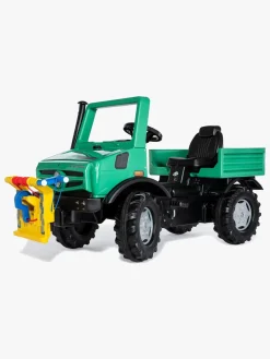 Pedal- & Gåbiler-RollyToys Rolly Toys Unimog Forst Pedalbil, Grøn