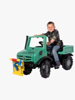 Pedal- & Gåbiler-RollyToys Rolly Toys Unimog Forst Pedalbil, Grøn