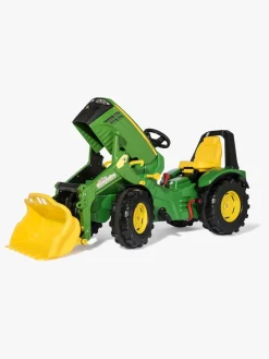 Pedal- & Gåbiler-RollyToys Rolly Toys X-Trac Premium John Deere 8400R Pedaltraktor, Grøn