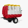 Pedal- & Gåbiler-RollyToys Høvogn Pöttinger, Rød